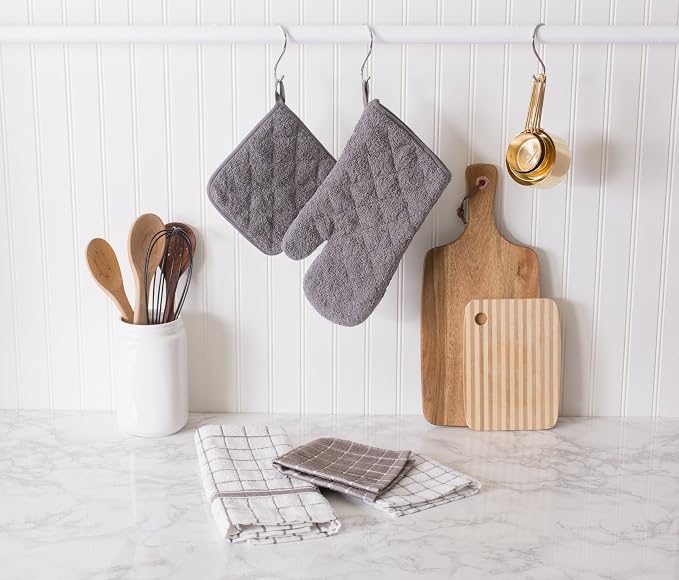 DII Basic Terry Collection Quilted 100% Cotton, 3 Piece - Image 2