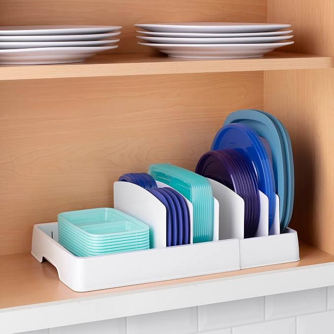 YouCopia StoraLid Food Container Lid Organizer, Expandable - Image 5