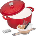 VORRINGARD Enameled Cast Iron Dutch Oven Pot by Unknown