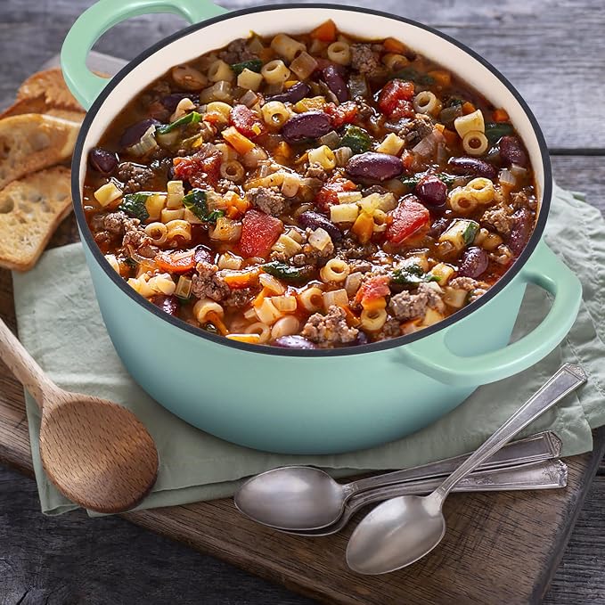 E-far 3 Qt Enameled Cast Iron Dutch Oven - Image 5