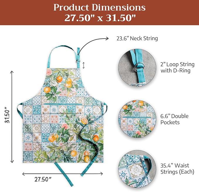Maison d' Hermine 100% Cotton Apron - Image 7