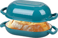 VORRINGARD Enameled Cast Iron Sourdough Bread Oven, Dutch Oven, Loaf Cast Iron by Unknown