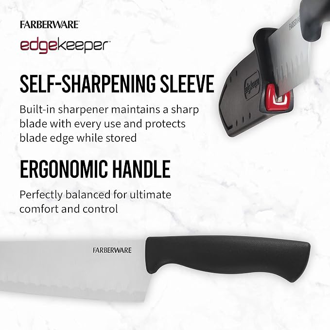 Farberware Edgekeeper 5-Inch Santoku Knife - Image 3