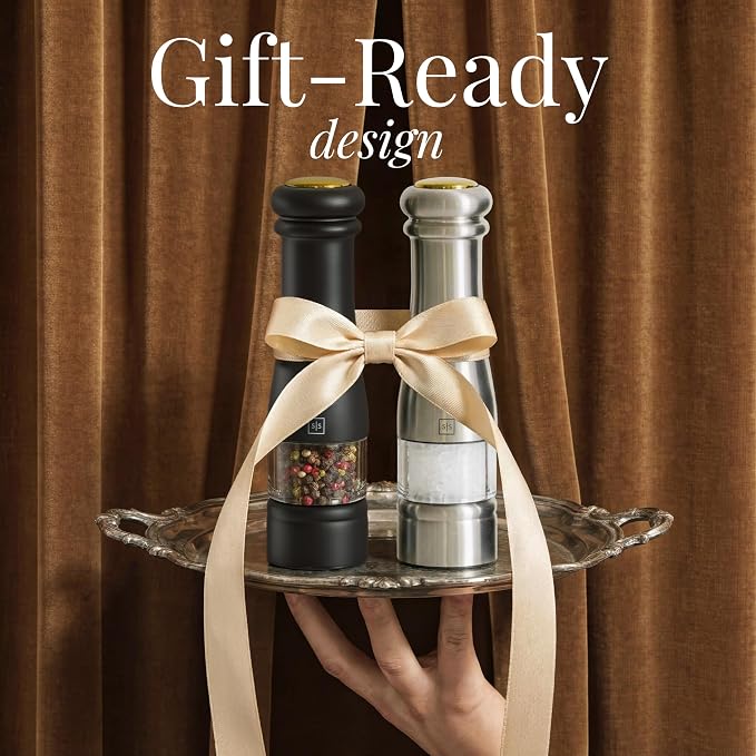 Electric Salt and Pepper Grinder Set - Image 9