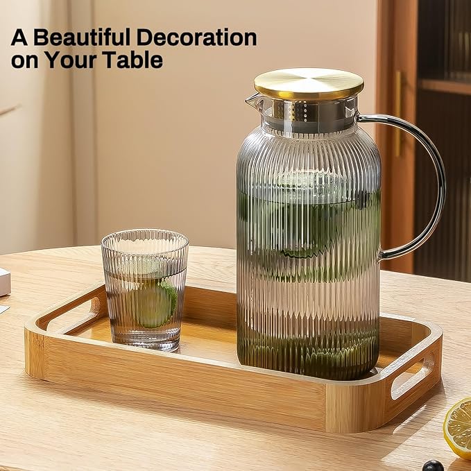 Buaic 2 PACK Glass Pitcher - Image 7