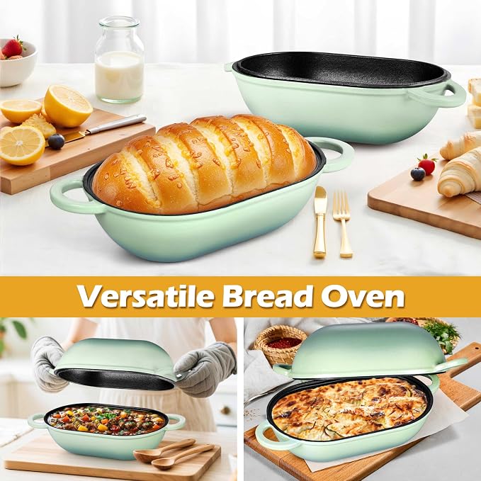 Homikit Enameled Cast Iron Dutch Oven - Image 8