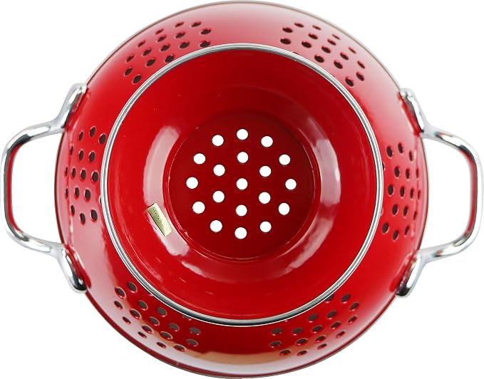 Calypso Basics by Reston Lloyd Powder Coated Enameled Colander, 1 Quart - Image 4