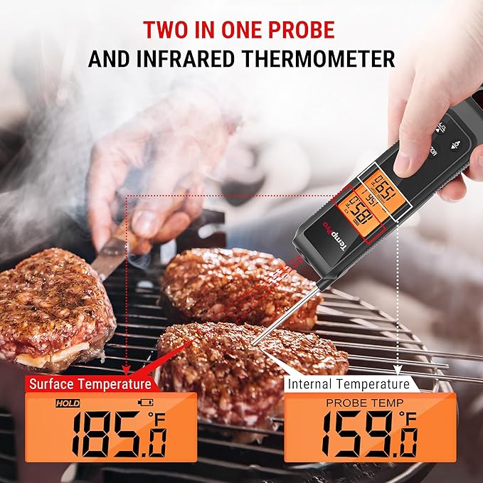TempPro 2-in-1 Instant Read Thermometer - Image 2