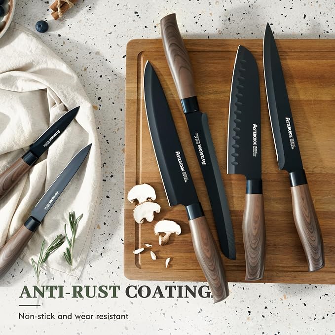 Astercook Knife Set, 13-Piece Kitchen Knives Set - Image 6