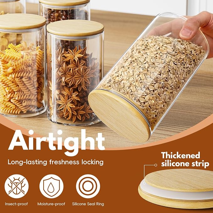 OneDream Glass Jar with Lid - Image 2