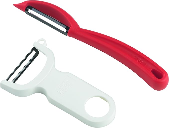 Kuhn Rikon Vegetable Peeler Set, Swiss Carbon Steel Peelers by KuhnRikon