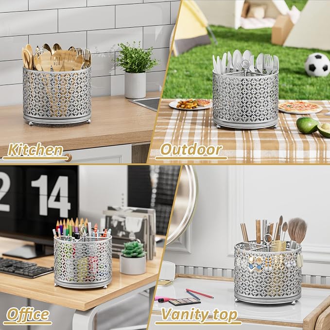 Rotating Utensil Holder for Kitchen - Image 7