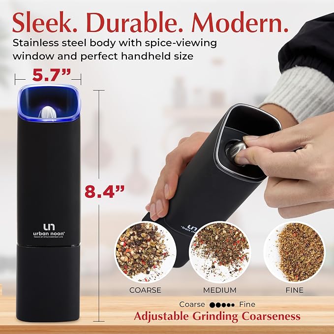 Automatic Salt and Pepper Grinder Set - Image 5