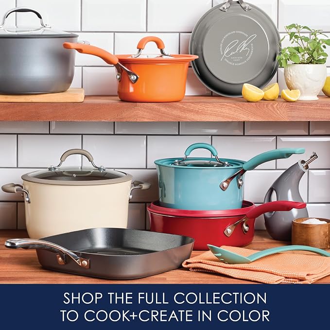 Rachael Ray Cook + Create Nonstick Frying Pan/Skillet, 12.5 Inch - Image 10