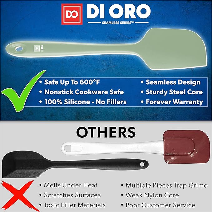 di Oro Living Silicone Spatula Set - Image 2