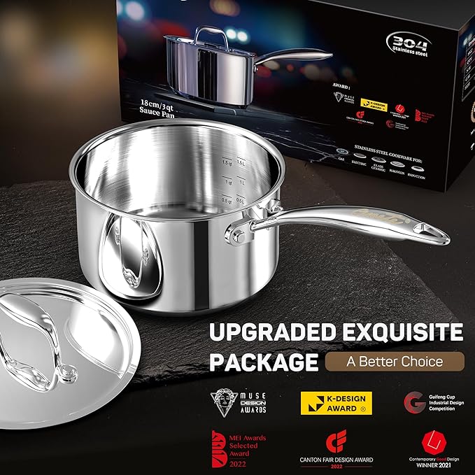 Ciwete 3 Qt Saucepan with Lid - Image 4