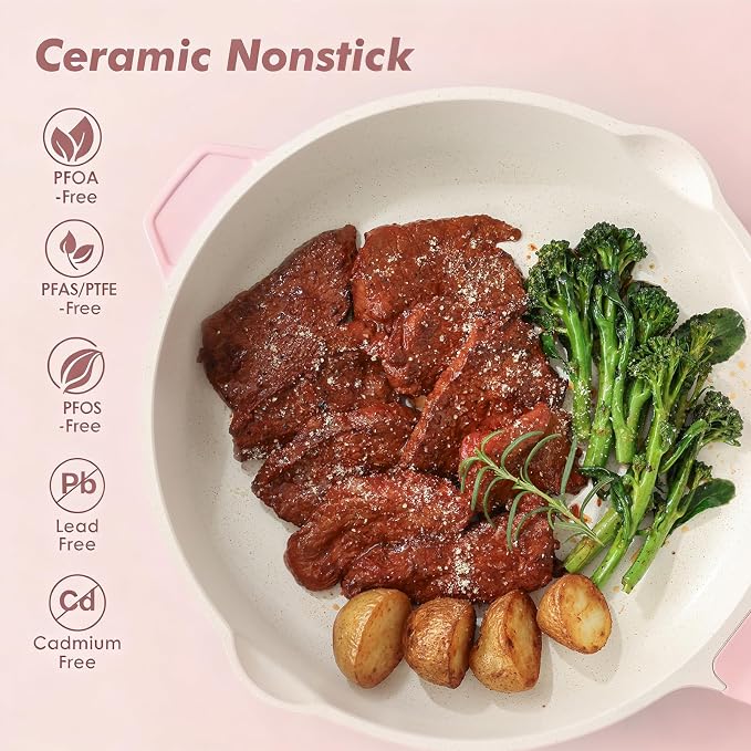 SENSARTE Nonstick Ceramic Skillet - Image 2