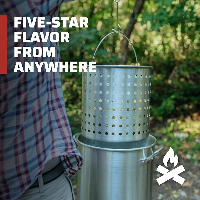 Camp Chef 24-Quart Aluminum Pot - Image 8