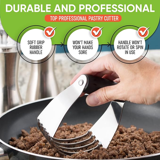 Spring Chef Dough Blender, Top Professional Pastry Cutter - Image 5