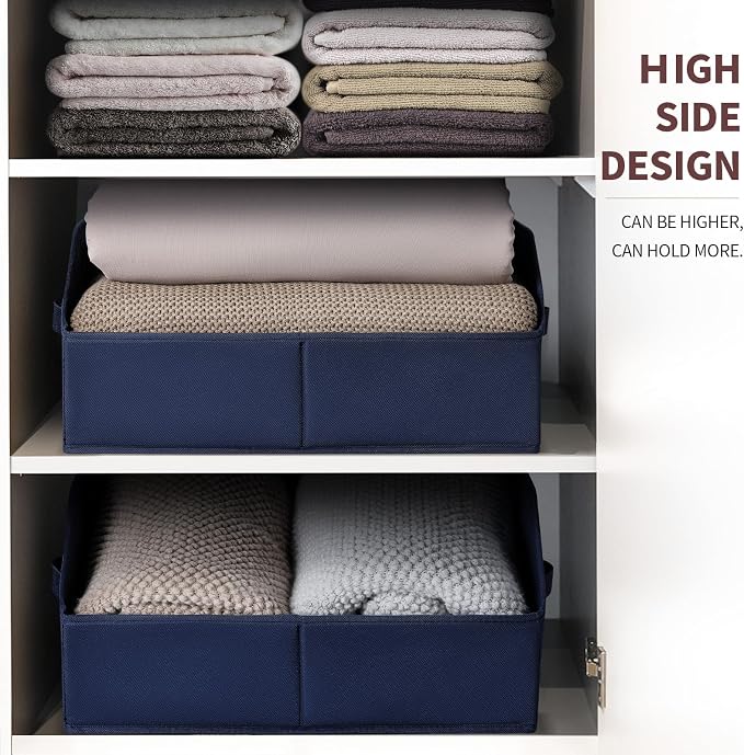 Homsorout Closet Baskets for Shelves Trapezoid - Image 4