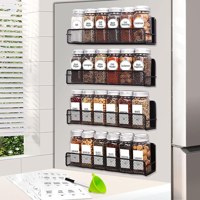 Churboro Magnetic Spice Rack for Refrigerator by Churboro