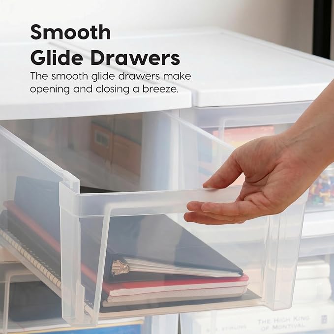IRIS USA Plastic Drawer Storage Organizer, - Image 5