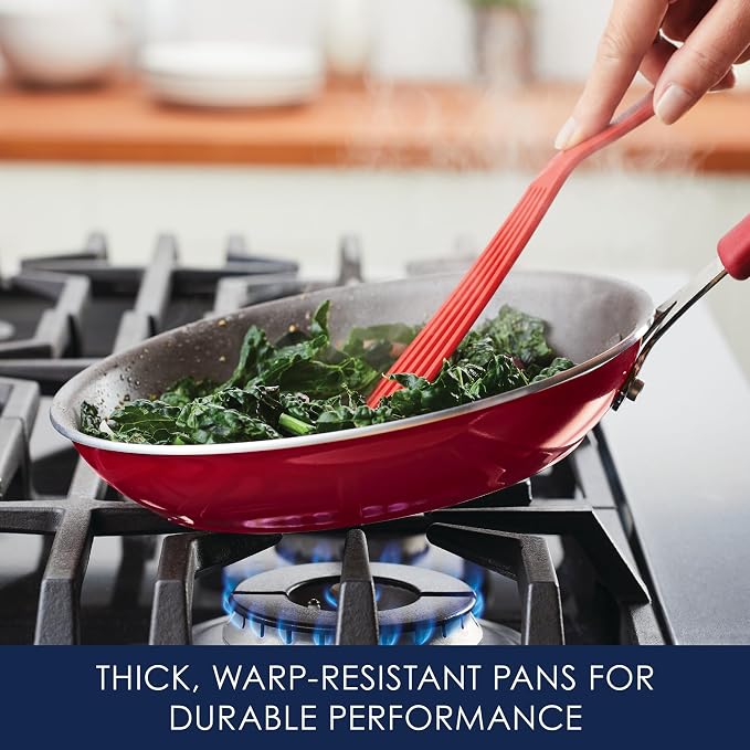 Rachael Ray Cook + Create Nonstick Cookware/Pots and Pan Set, 10 Piece - Image 9