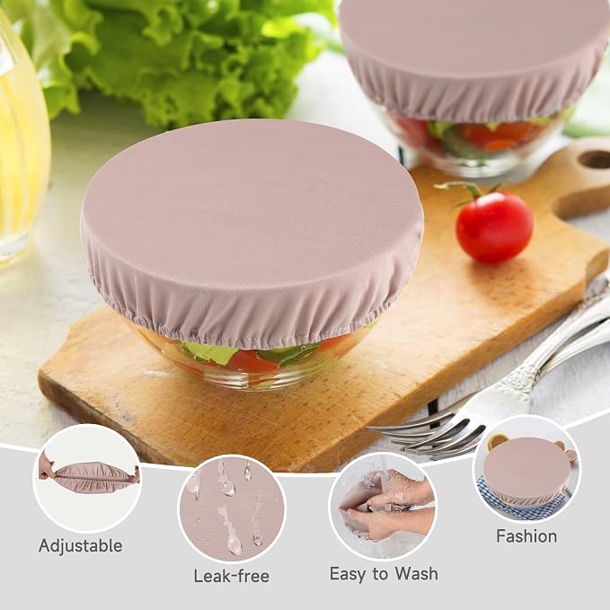 wegreeco Elastic Reusable Bowl Covers - Image 2