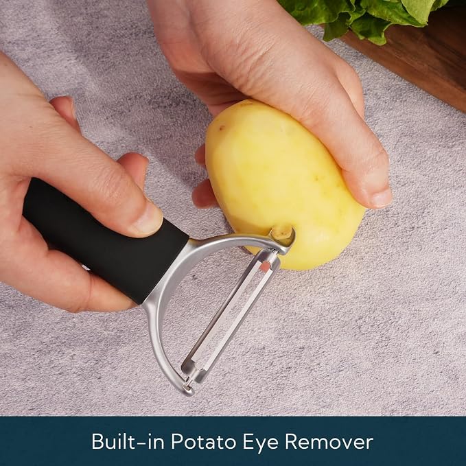 KITCHENDAO Swivel Vegetable Potato Peeler - Image 4