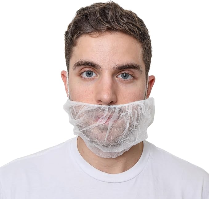 Beard Nets, Disposable Beard Covers, Beard Net - Image 2