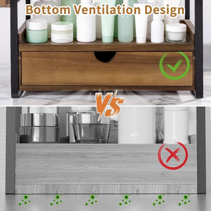 2-Tier Bathroom Counter Organizer - Image 7