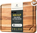 Teak Cutting Board 15inch Non Slip Over Sink Kitchen 2025 First Apartment by Socisen