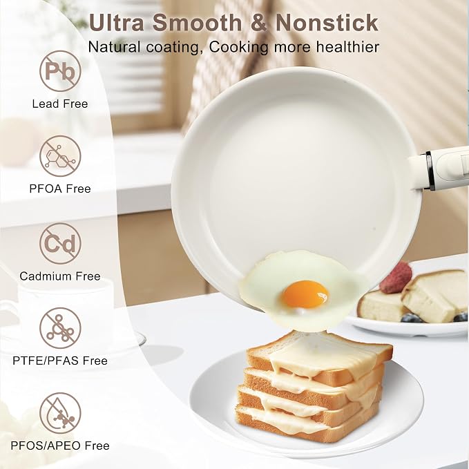 13 Pcs Pots and Pans Set, Nonstick Cookware Set - Image 4