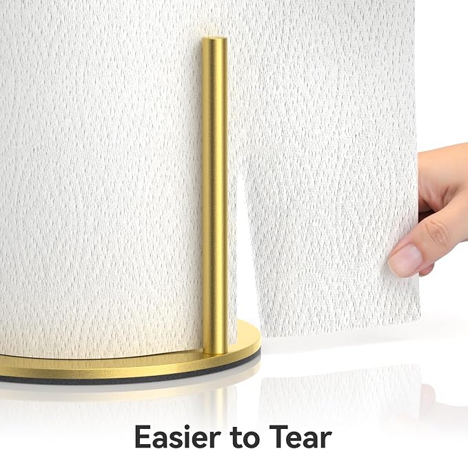 Paper Towel Holder Countertop, Stainless Steel, - Image 2