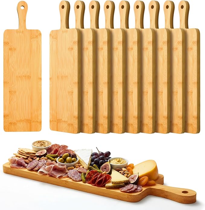 Nuenen 10 Pcs Wood Cutting Board by Nuenen