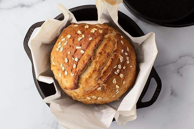 Lodge Cast Iron Double Dutch Oven - Image 4