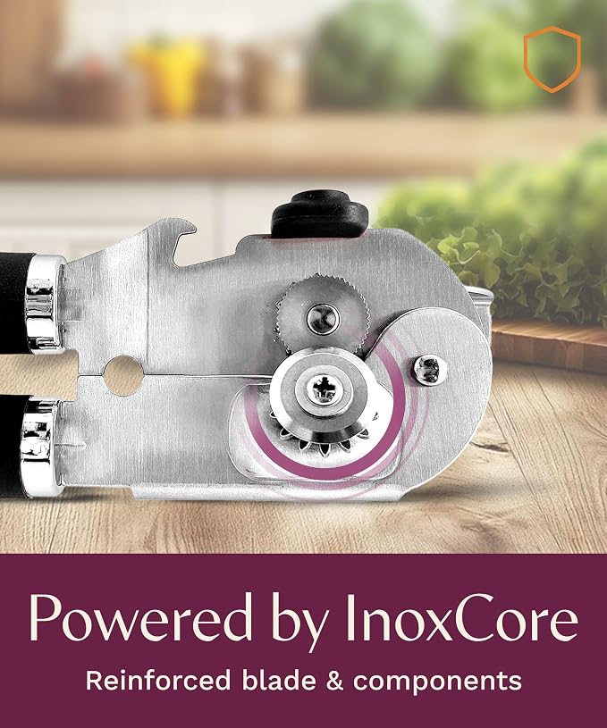 Premium Multifunction Magnetic Manual Can Opener and Bottle Opener, Heavy Duty - Image 4