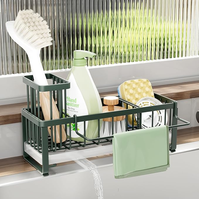 SWTYMIKI Sponge Holder for Kitchen Sink by SwtyMiki-TidyHomeSweetLife