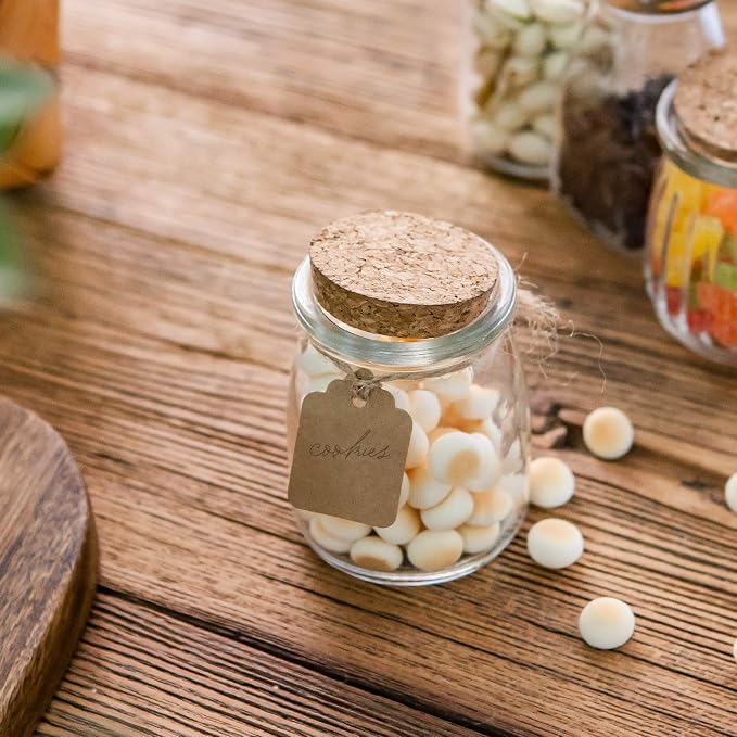 Brajttt Mini Yogurt Jars 30 Pack, 7 oz Glass Favor Jars - Image 6