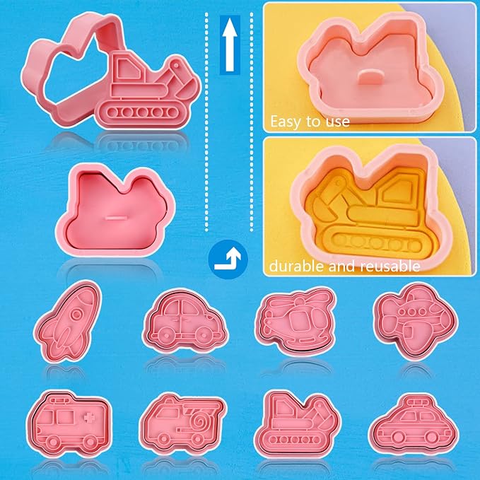 Transportation Vehicle Cookie Cutters - Image 4