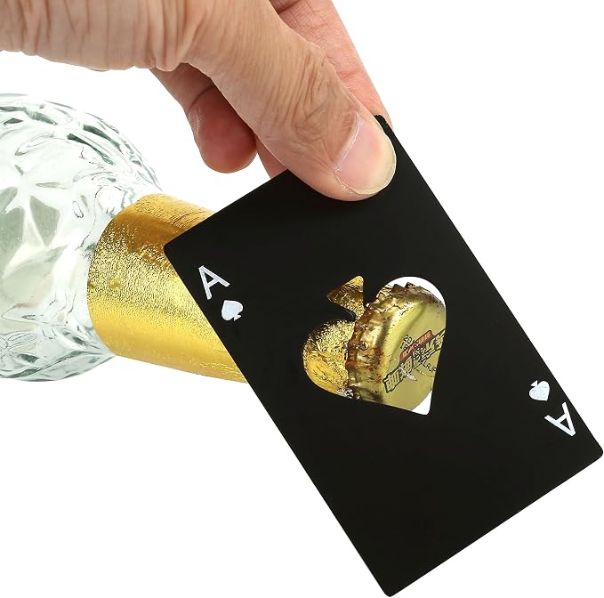 Card Bottle Opener, Yoption 20 Pcs Stainless Steel Credit Card Size Beer Bottle - Image 3