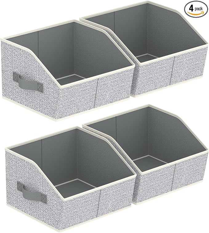 Homsorout Storage Bins for Shelves by Homsorout