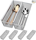 Smgmg Silverware Drawer Organizer, Cutlery Drawer Organizer, 6 Pack Utensil by Smgmg