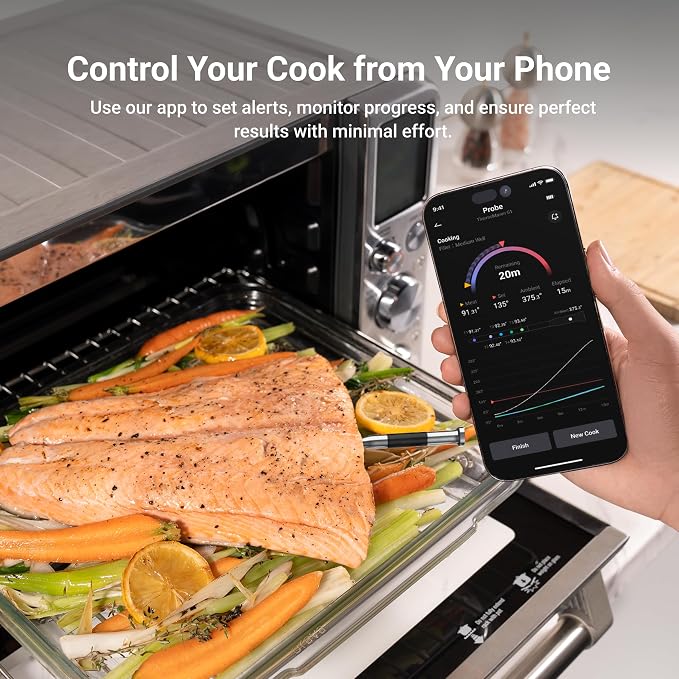 ThermoMaven Smart Bluetooth Wireless Meat Thermometer, 10X Enhanced Sub-1G - Image 6