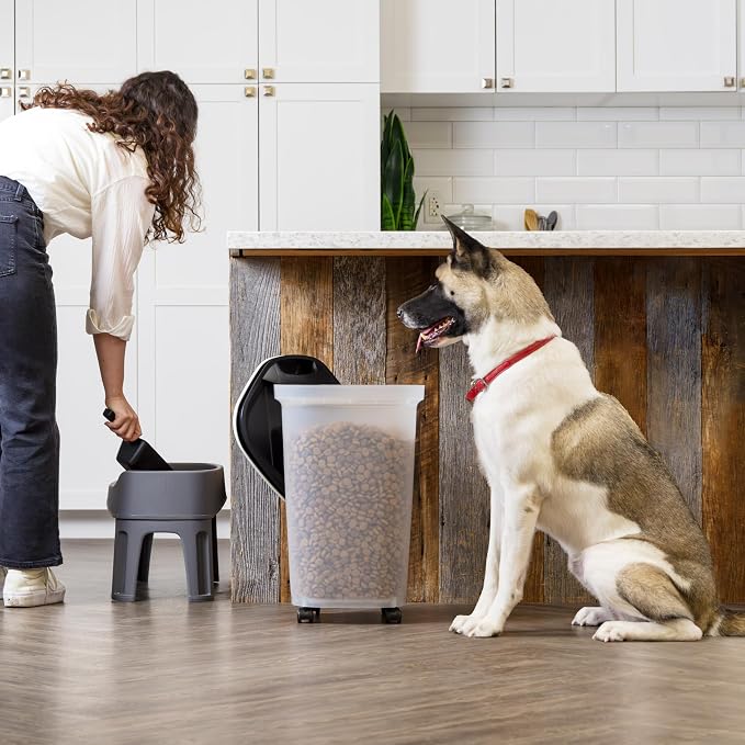 IRIS USA Pet Food Storage Container 25 lbs, Premium 60% Improved Airtight Seal - Image 9