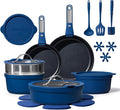 CAROTE 22pcs Pots and Pans Set Non Stick, Nonstick Cookware Set, by CAROTE