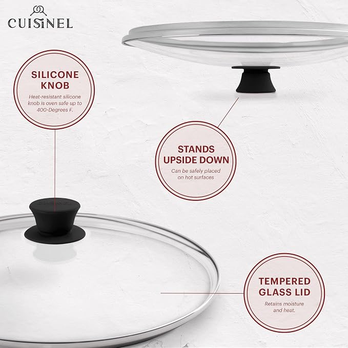 Cuisinel Cast Iron Skillet - Image 3