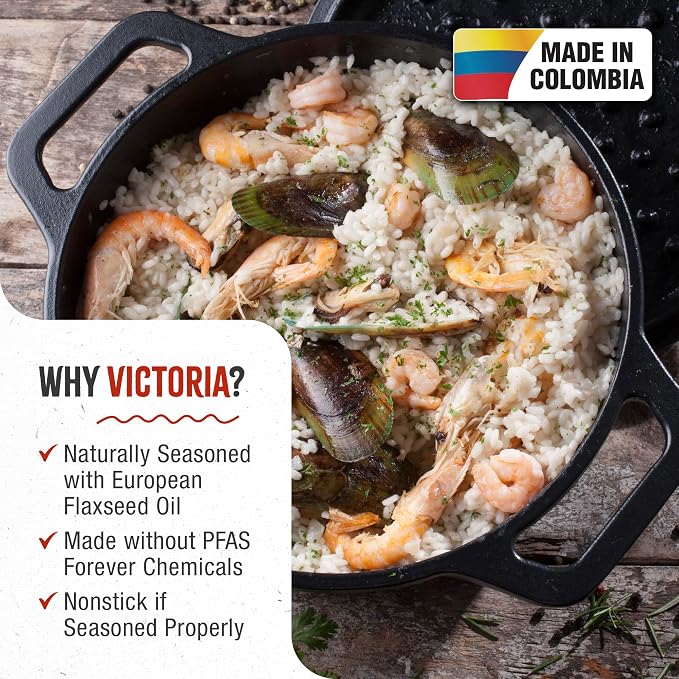 Victoria 4-Quart Cast Iron Dutch Oven - Image 2