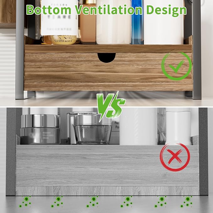2-Tier Bathroom Counter Organizer - Image 7
