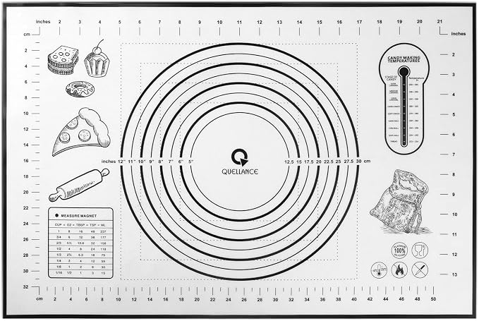 Silicone Baking Mat Extra Large, Pastry Mat by WelcometoQuellance